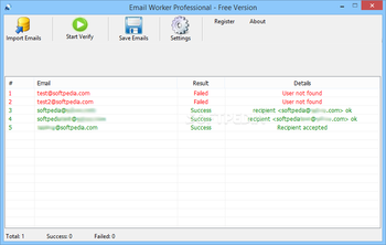 Email Worker Professional screenshot