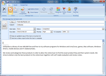 Email2Task screenshot 4