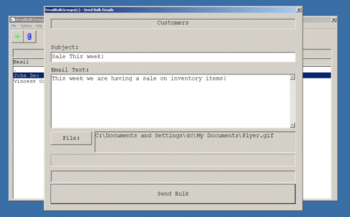 EmailBulkGroups screenshot 2