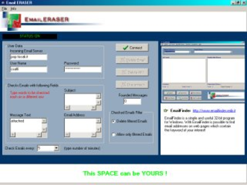EmailERASER screenshot 2