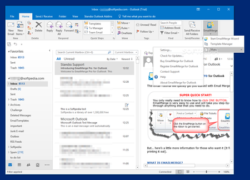 EmailMerge for Outlook screenshot 2