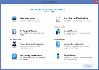 EmailMerge for Outlook screenshot 3