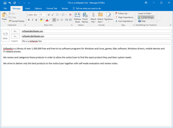 EmailMerge for Outlook screenshot 4