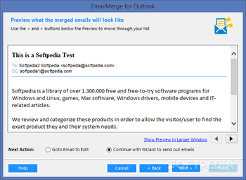EmailMerge for Outlook screenshot 9