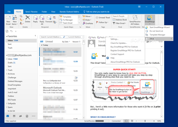 EmailMerge Pro for Outlook screenshot 2