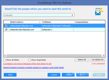 EmailMerge Pro for Outlook screenshot 6