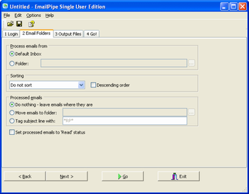EmailPipe screenshot 2