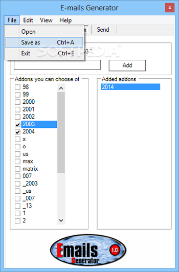 Emails Generator screenshot 3