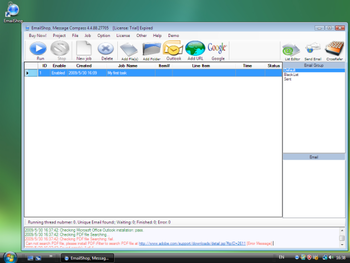 EmailShop screenshot