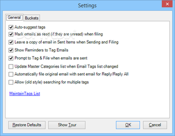 EmailTags for Outlook screenshot 6