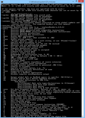 Embarcadero BCC32C C++ screenshot