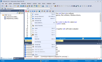 Embarcadero Rapid SQL XE6 screenshot