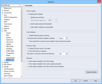 Embarcadero Rapid SQL XE6 screenshot 17