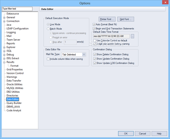 Embarcadero Rapid SQL XE6 screenshot 21