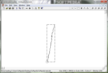 Embroidermodder screenshot