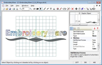 EmbroideryWare screenshot 2