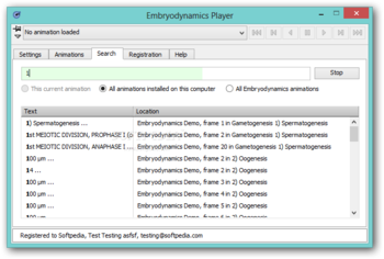 Embryodynamics Player screenshot 2