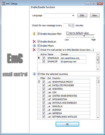 EmC-Email Control screenshot 2