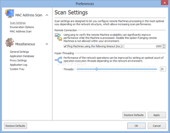 EMCO MAC Address Scanner screenshot 7