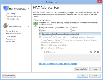 EMCO MAC Address Scanner screenshot 9