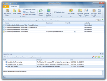 EMCO MoveOnBoot screenshot