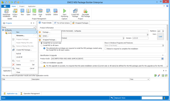 EMCO MSI Package Builder Enterprise screenshot 2