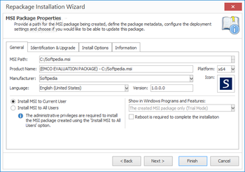 EMCO MSI Package Builder Professional screenshot 9