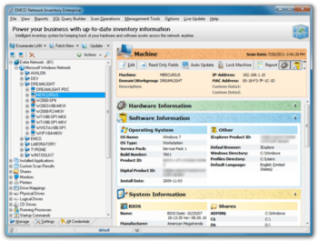 EMCO Network Inventory screenshot
