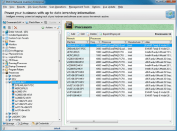EMCO Network Inventory Enterprise Edition screenshot