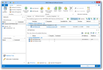 EMCO Network Software Scanner screenshot 2