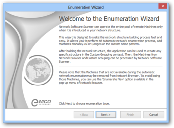 EMCO Network Software Scanner screenshot 4