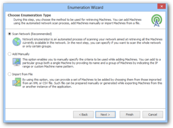 EMCO Network Software Scanner screenshot 5