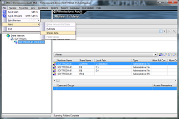 EMCO Permissions Audit XML Professional Edition screenshot 2