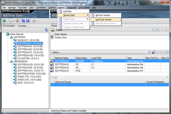 EMCO Permissions Audit XML Professional Edition screenshot 3