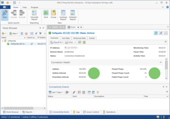 EMCO Ping Monitor Enterprise screenshot