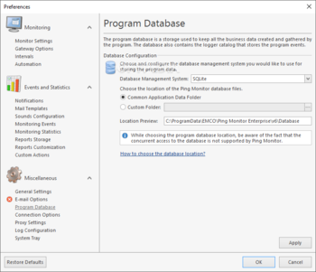 EMCO Ping Monitor Enterprise screenshot 21