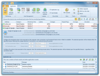 EMCO Ping Monitor Free screenshot 2