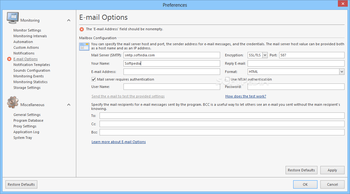 EMCO Ping Monitor Free screenshot 12