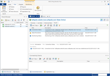 EMCO Ping Monitor Free screenshot 4