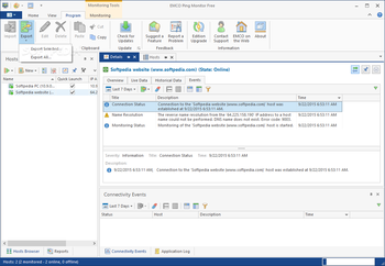 EMCO Ping Monitor Free screenshot 5