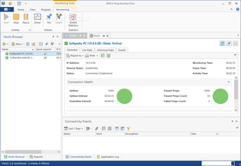 EMCO Ping Monitor Free screenshot 6