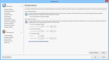 EMCO Ping Monitor Free screenshot 9