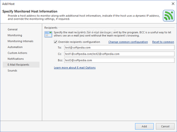 EMCO Ping Monitor Professional screenshot 11