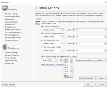 EMCO Ping Monitor Professional screenshot 16