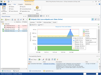 EMCO Ping Monitor Professional screenshot 2