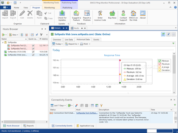 EMCO Ping Monitor Professional screenshot 3