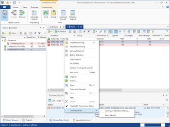 EMCO Ping Monitor Professional screenshot 4