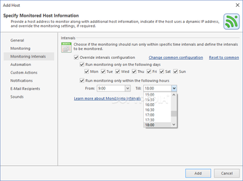 EMCO Ping Monitor Professional screenshot 7