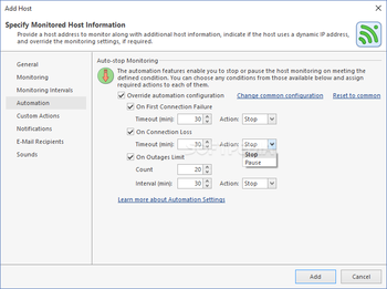 EMCO Ping Monitor Professional screenshot 8