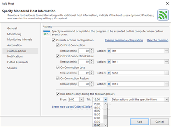 EMCO Ping Monitor Professional screenshot 9